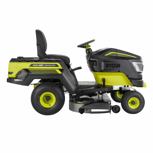(1) RYRM8060 - 80V HP BRUSHLESS 42" BATTERY CORDLESS ELECTRIC RIDING LAWN TRACTOR