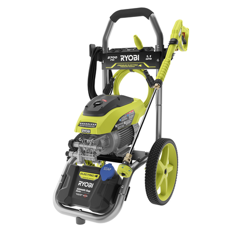 (1) RY142711 - 2700 PSI Brushless Electric Pressure Washer