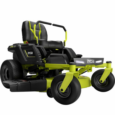 Electric zero turn lawn outlet mower