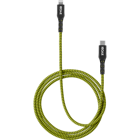 (1) AC0I4USBCL - Cable de nylon USB-C a Lightning de 4 pies