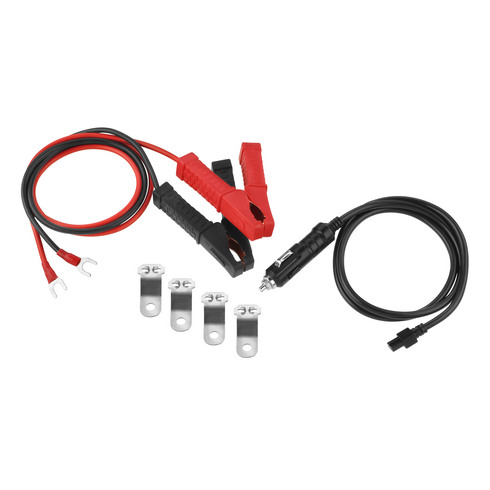 Car Battery Clamps and 12V DC Adaptor Cable