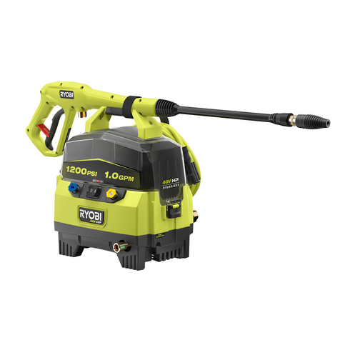 (1) RY40HPPW12 - 40V HP BRUSHLESS 1200 PSI 1.0 GPM PRESSURE WASHER