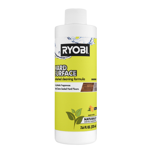 (1) 7.6 OZ. RYOBI HARD SURFACE REFRESHED FORMULA