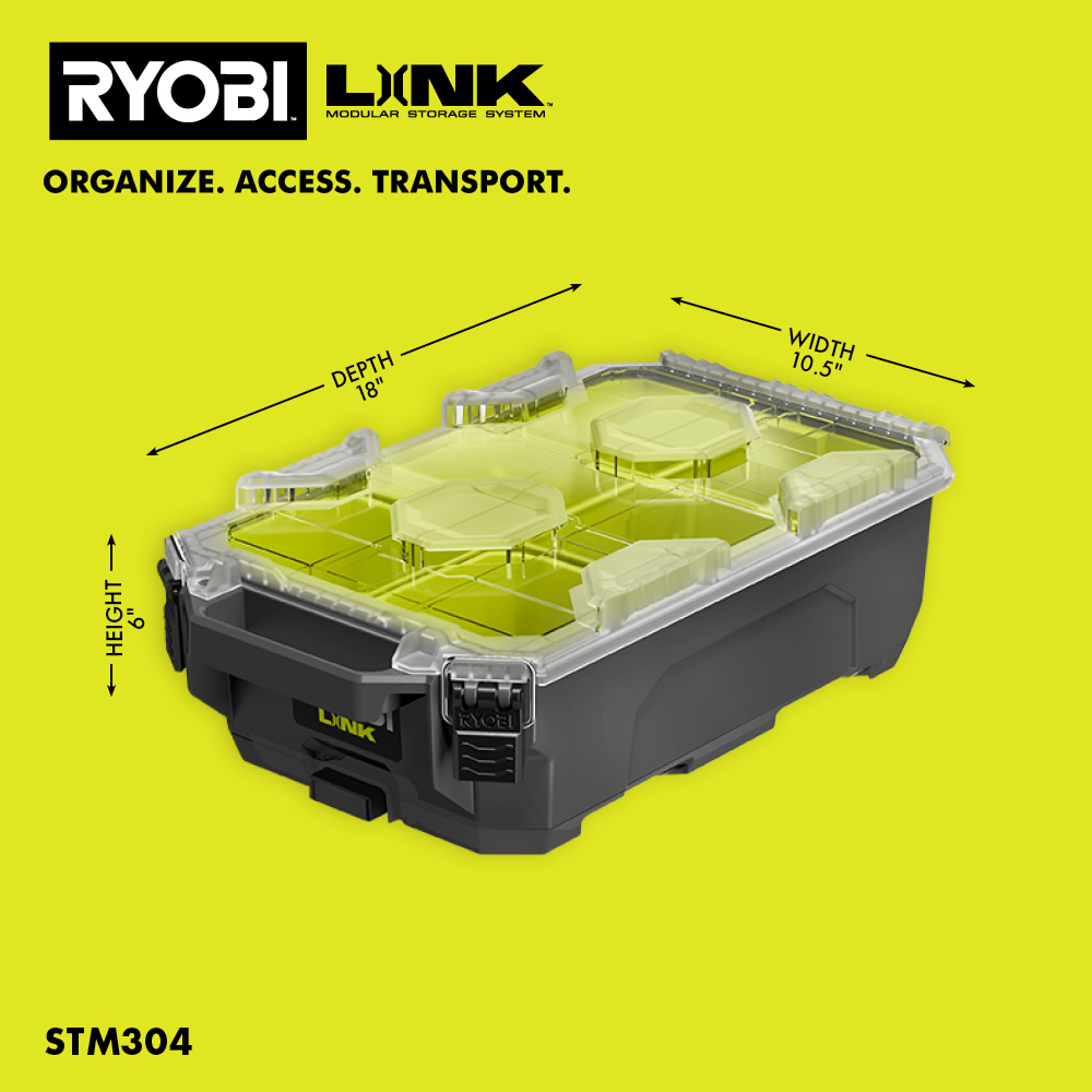 LINK SMALL PARTS ORGANIZER - RYOBI Tools
