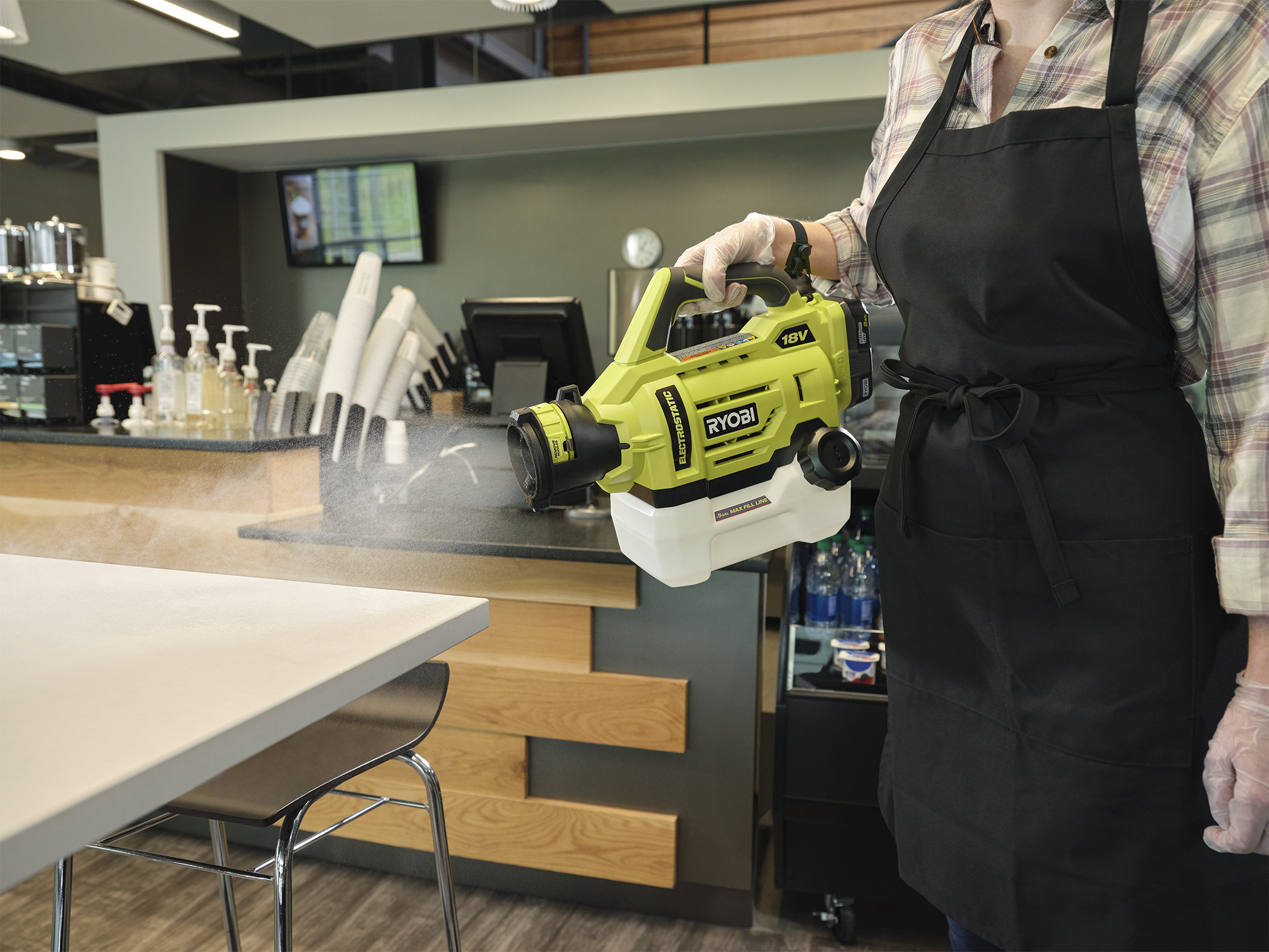 Ryobi discount 18v sprayer