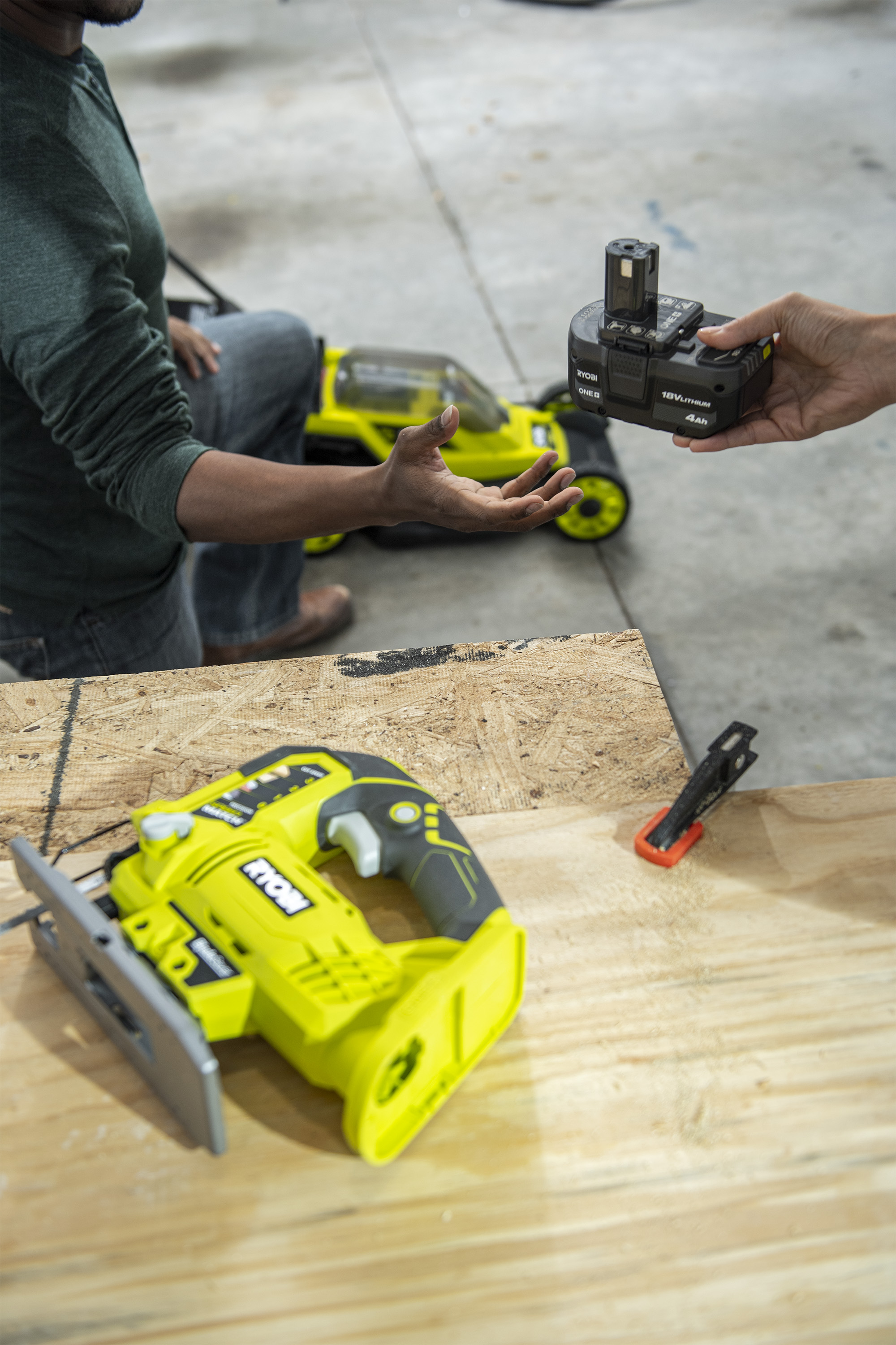 Ryobi power store tool batteries