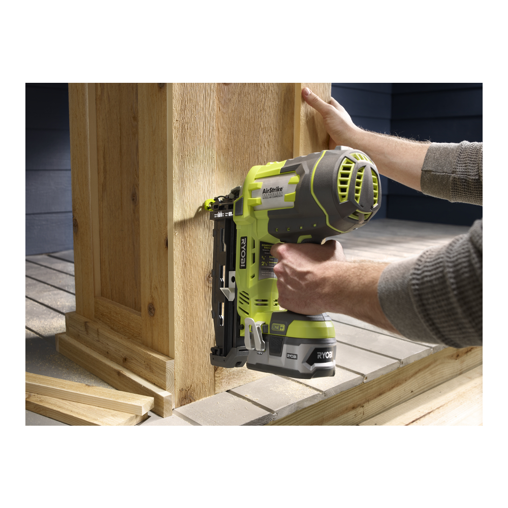 18V ONE AirStrike 16GA Finish Nailer RYOBI Tools