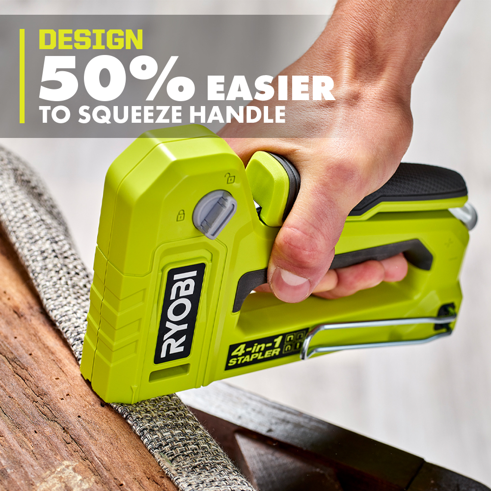 Ryobi electric store staple gun