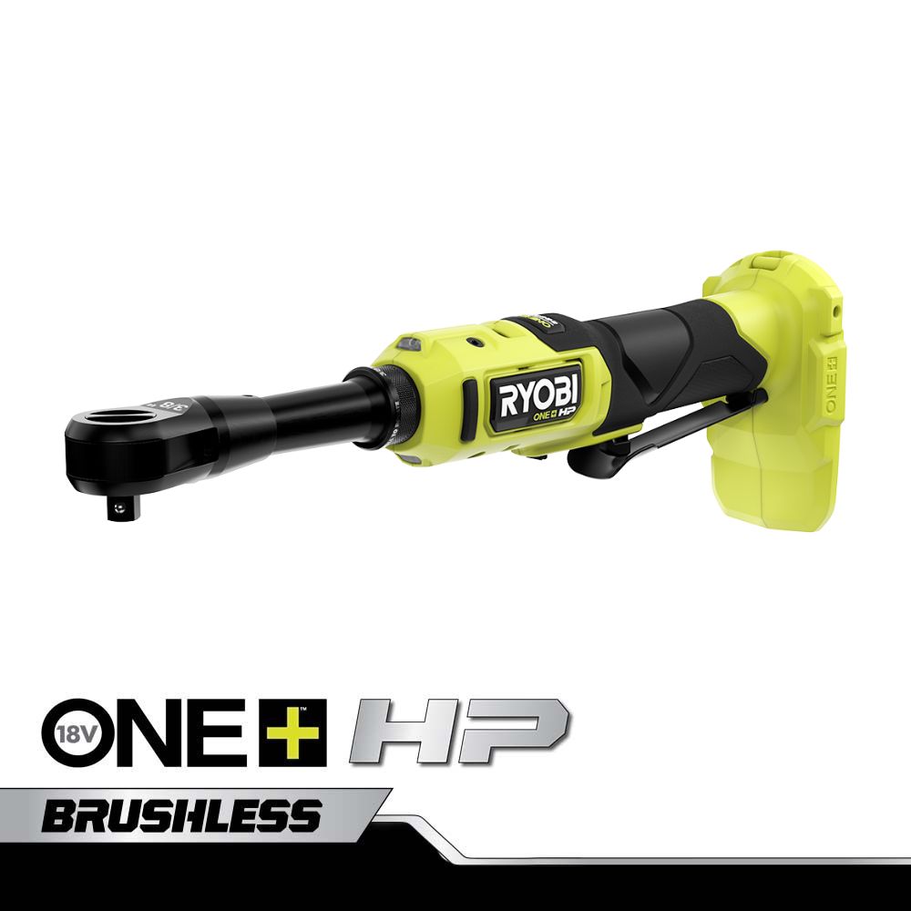 18V ONE+ HP Brushless 3/8 Extended Reach Ratchet - RYOBI Tools