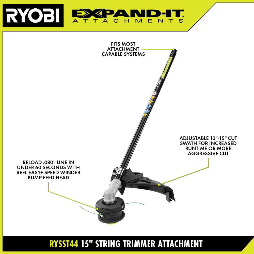 EXPAND-IT 18 STRING TRIMMER ATTACHMENT - RYOBI Tools