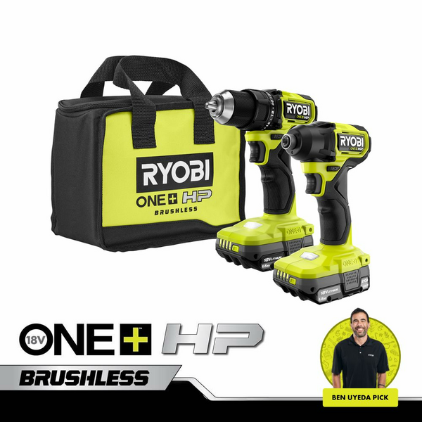Product photo: 18V ONE+ HP Compact Brushless 2-Tool Kit