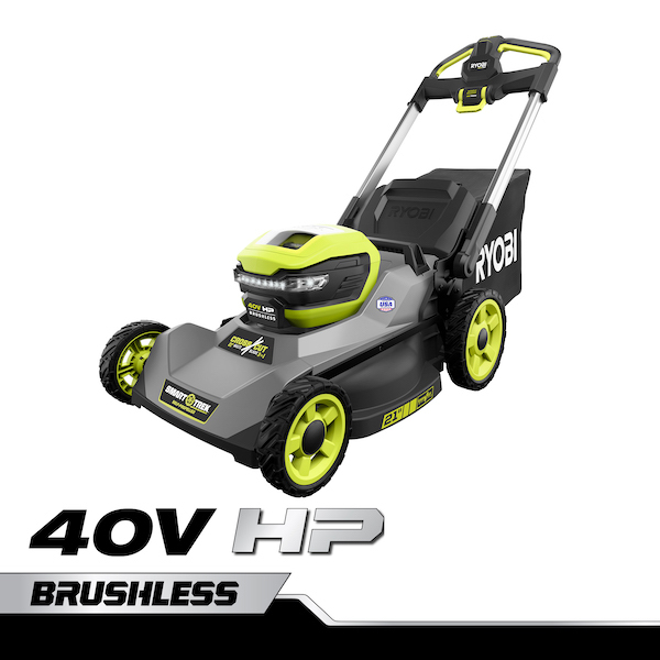 Ryobi 40V 20 Brushless Cordless Push Lawn Mower Kit (Factory Blemished ...