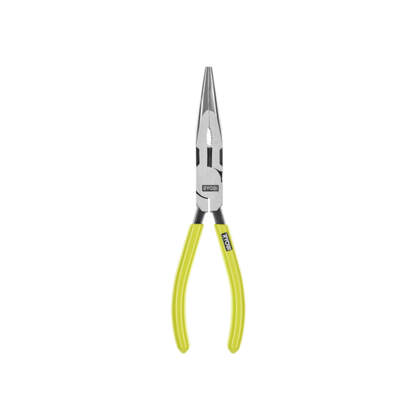Product photo: 8" HIGH LEVERAGE LONG NOSE PLIER