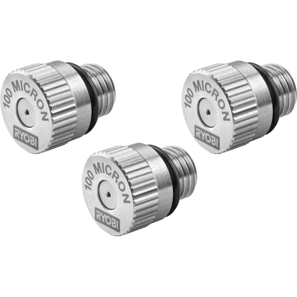 Product photo: 100 Micron Replacement Nozzle 3-Pack For The 18V ONE+ Handheld Electrostatic Sprayer