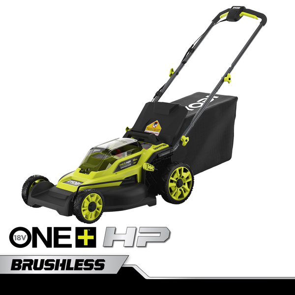 ryobi lawn mower battery powered