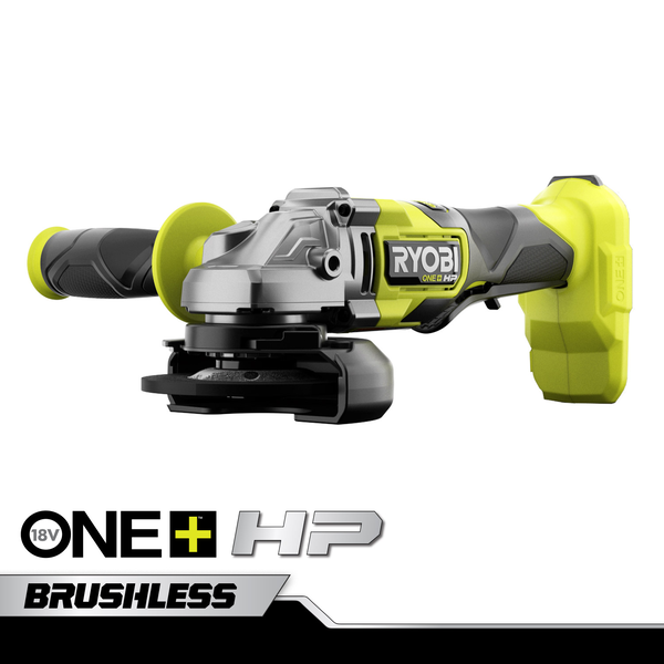 Product photo: 18V ONE+ HP Brushless 4-1/2" Angle Grinder/Cut-Off Tool