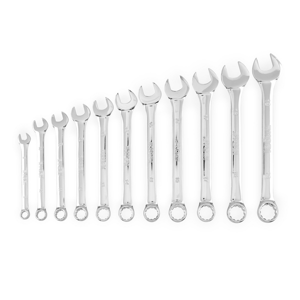 Product photo: 11 PC. Metric Combination Wrench Set