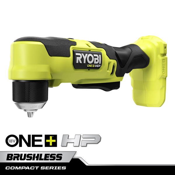 Product photo: 18V ONE+ HP Compact Brushless 3/8” Right Angle Drill