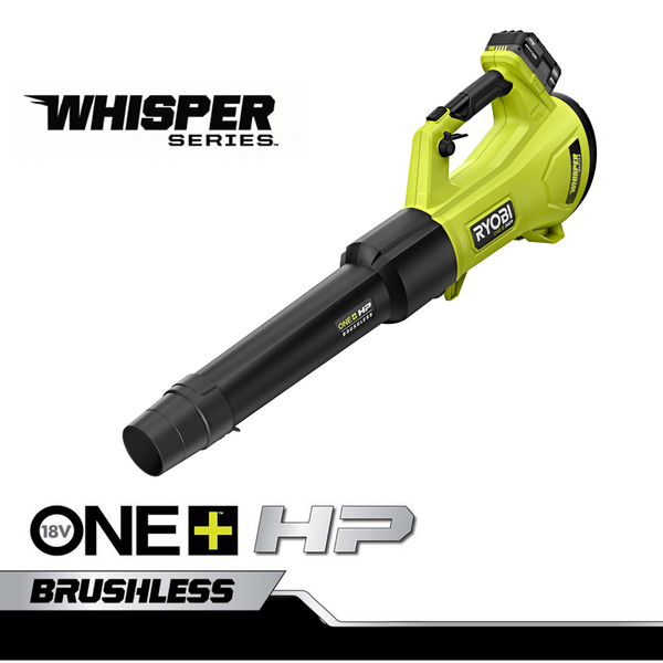 Product photo: 18V ONE+ HP BRUSHLESS WHISPER SERIES 450 CFM BLOWER KIT