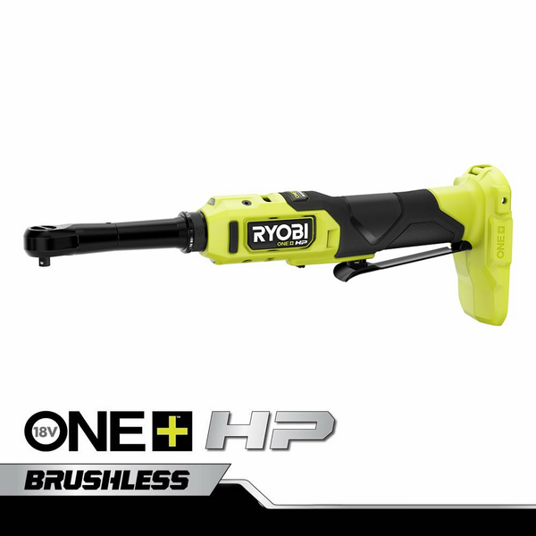 Product photo: 18V ONE+ HP BRUSHLESS 1/4" EXTENDED REACH RATCHET