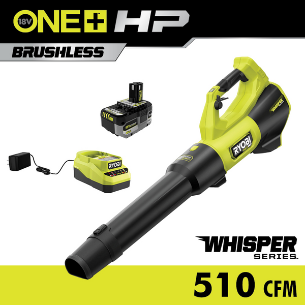 Product photo: 18V ONE+ HP BRUSHLESS 510 CFM BLOWER KIT