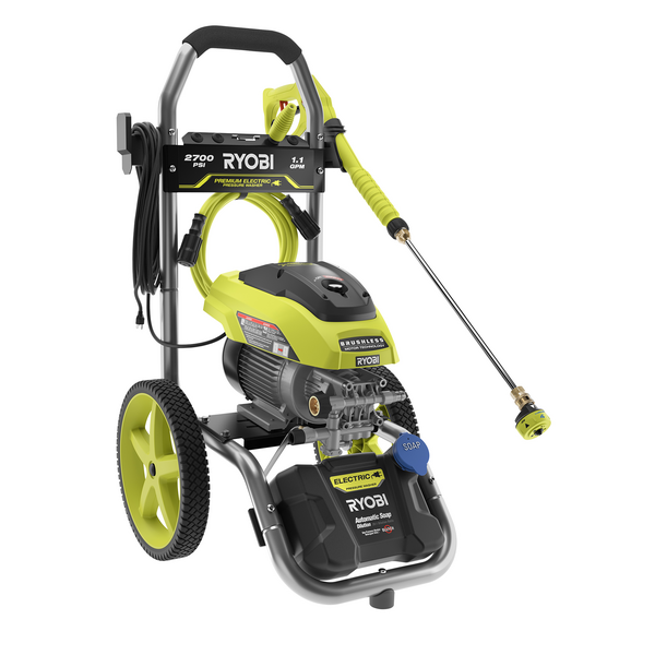 Product photo: 2700 PSI Brushless Electric Pressure Washer