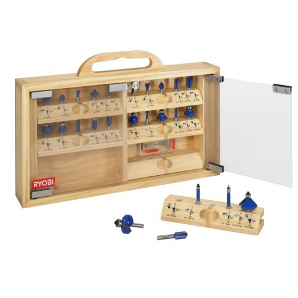 Product photo: 25 PC. Carbide Master Router Kit