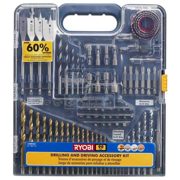 Product photo: 90 PC. Drilling and Driving Accessory Kit