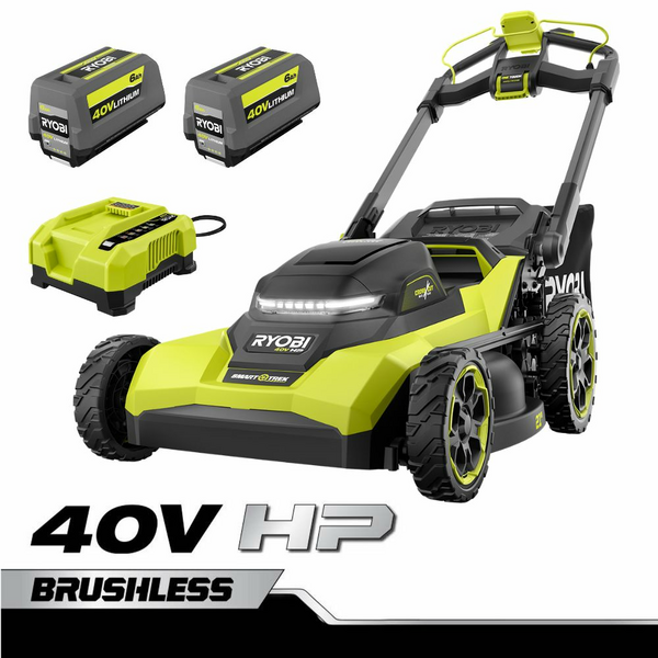 Product photo: 40V HP BRUSHLESS 21" SELF-PROPELLED MULTI-BLADE MOWER KIT