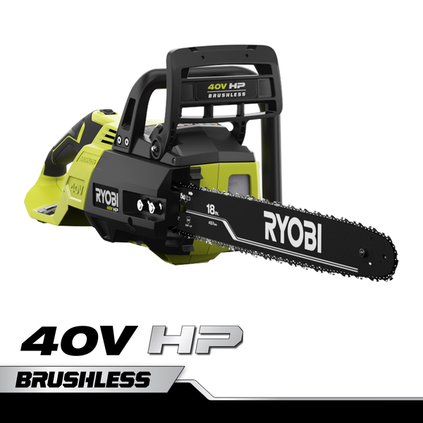 Product photo: 40V HP 18" Brushless Chainsaw