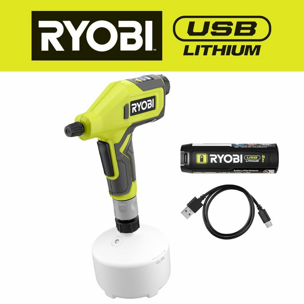 Product photo: USB LITHIUM COMPACT CHEMICAL SPRAYER