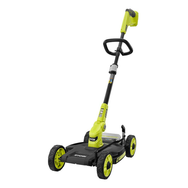 Product photo: 18V ONE+ 12" 3-IN-1 STRING TRIMMER, MOWER AND EDGER