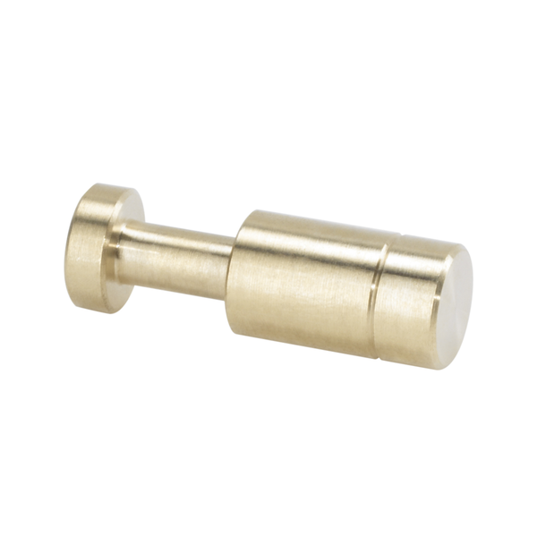Product photo: 3/8" Brass Slip Lock End Plug