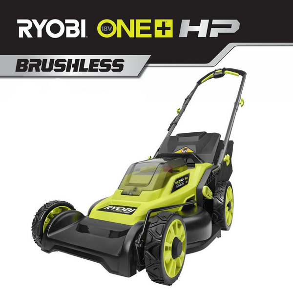 Product photo: 18V ONE+ HP BRUSHLESS 16" PUSH MOWER