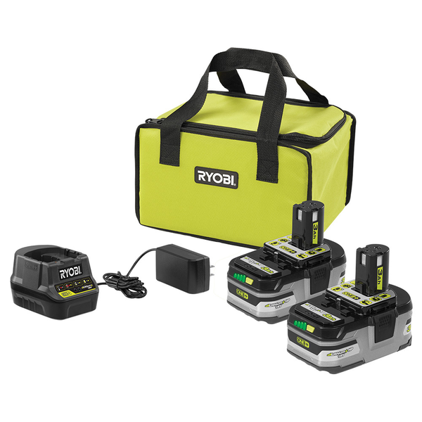 Product photo: 18V ONE+™ 3.0AH BATTERY & COMPACT FAST CHARGER STARTER KIT