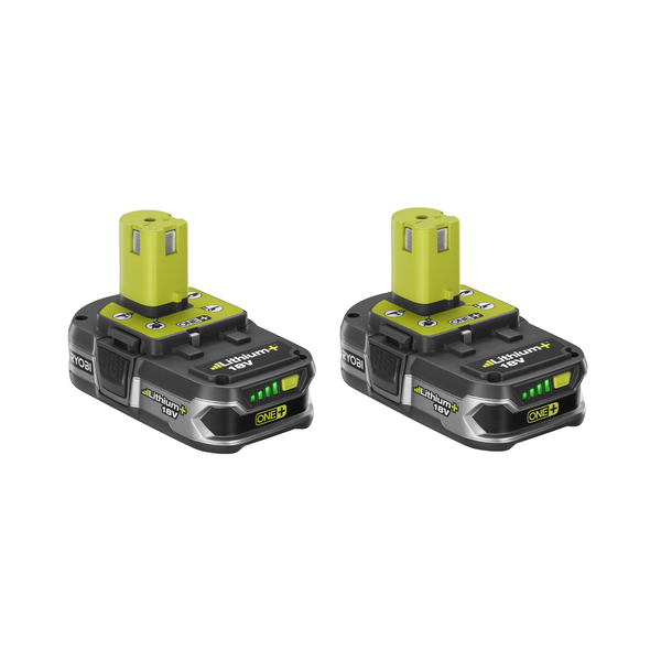 Product photo: 18V ONE+™ 2-Pack Compact LITHIUM+™ Batteries