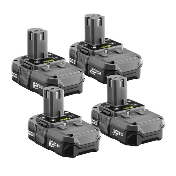 Product photo: 18V ONE+™ 4-Pack Compact Batteries (Online Only)