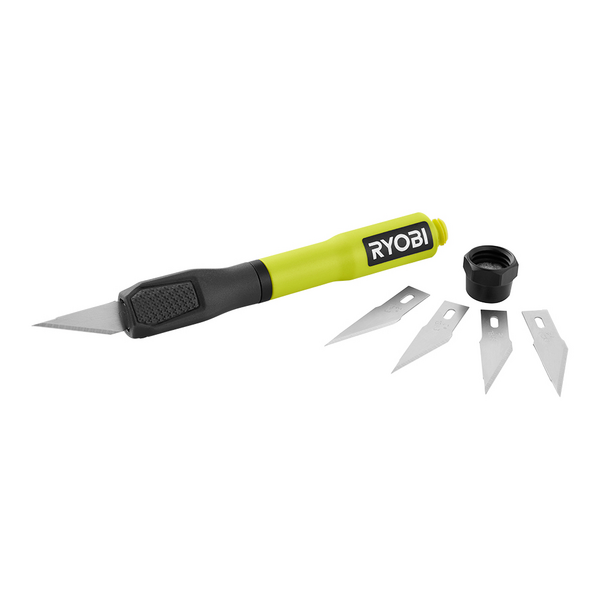Product photo: 2-IN-1 HOBBY KNIFE WITH BLADE STORAGE