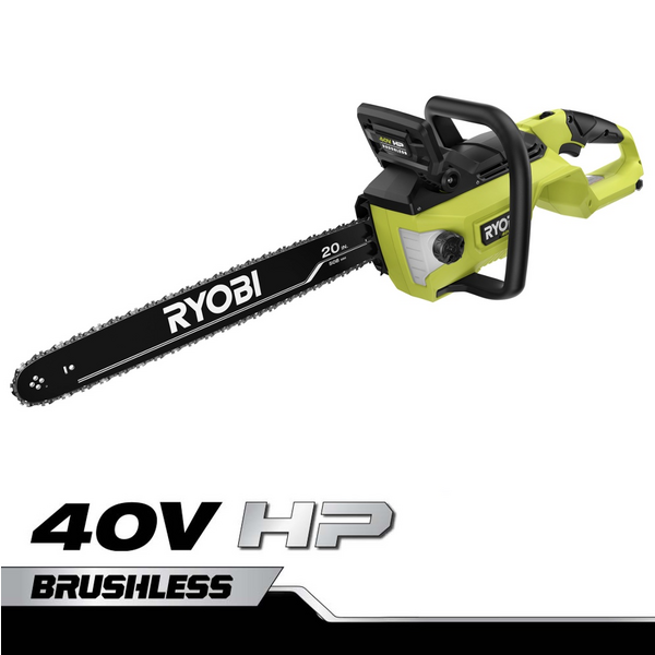 Product photo: 40V HP BRUSHLESS 20" CHAINSAW