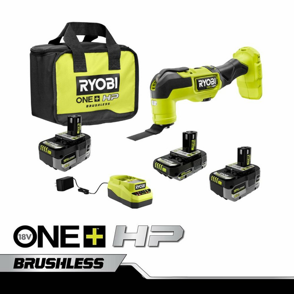 Product photo: 18V ONE+ LITHIUM HIGH PERFORMANCE STARTER KIT WITH FREE 18V ONE+ HP BRUSHLESS MULTI-TOOL