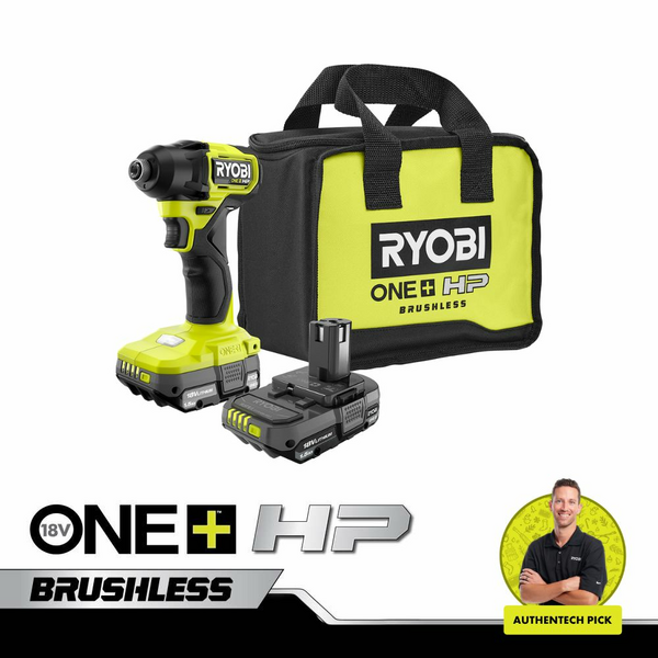Product photo: 18V ONE+ HP Compact Brushless 1/4” Impact Driver Kit