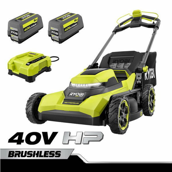 Product photo: 40V HP BRUSHLESS 21" SELF-PROPELLED MOWER KIT