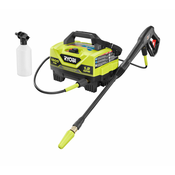 Product photo: 1800 PSI 1.2 GPM Electric Pressure Washer