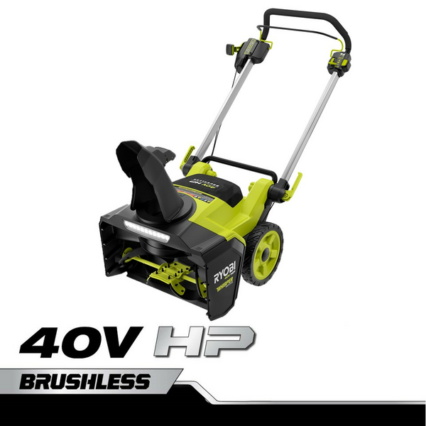 Ryobi snow blower 40v new arrivals