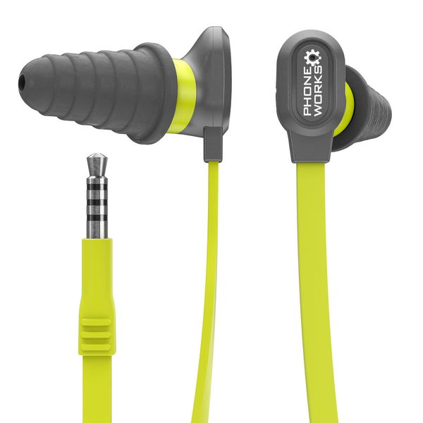 Product photo: Phone Works™ Noise Suppressing Earphones with Microphone