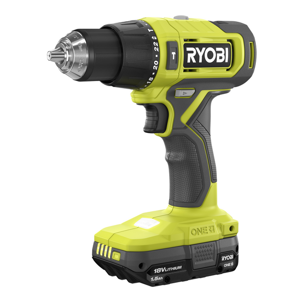 Product photo: 18V ONE+ 1/2" HAMMER DRILL KIT