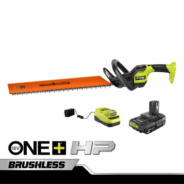 Product photo: 18V ONE+ HP BRUSHLESS 24" HEDGE TRIMMER