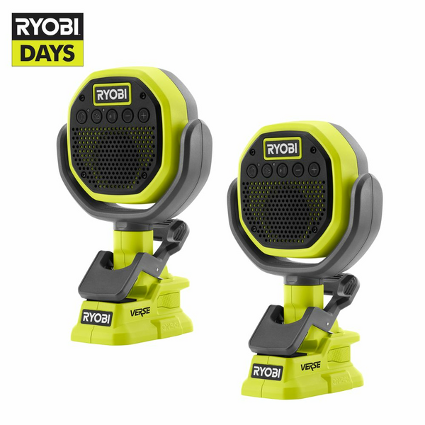 Product photo: 18V ONE+ VERSE™ CLAMP SPEAKERS (2-PACK)