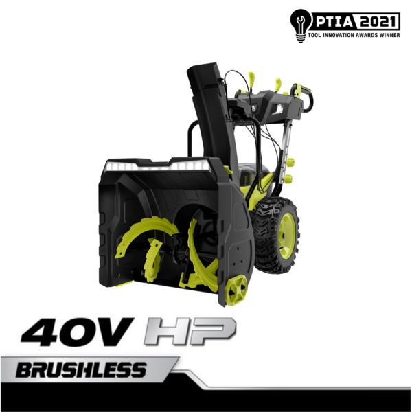 Product photo: 40V HP 24" Two-Stage Snow Blower
