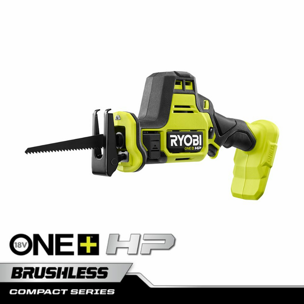Product photo: 18V ONE+ HP Compact Brushless One-Handed Reciprocating Saw